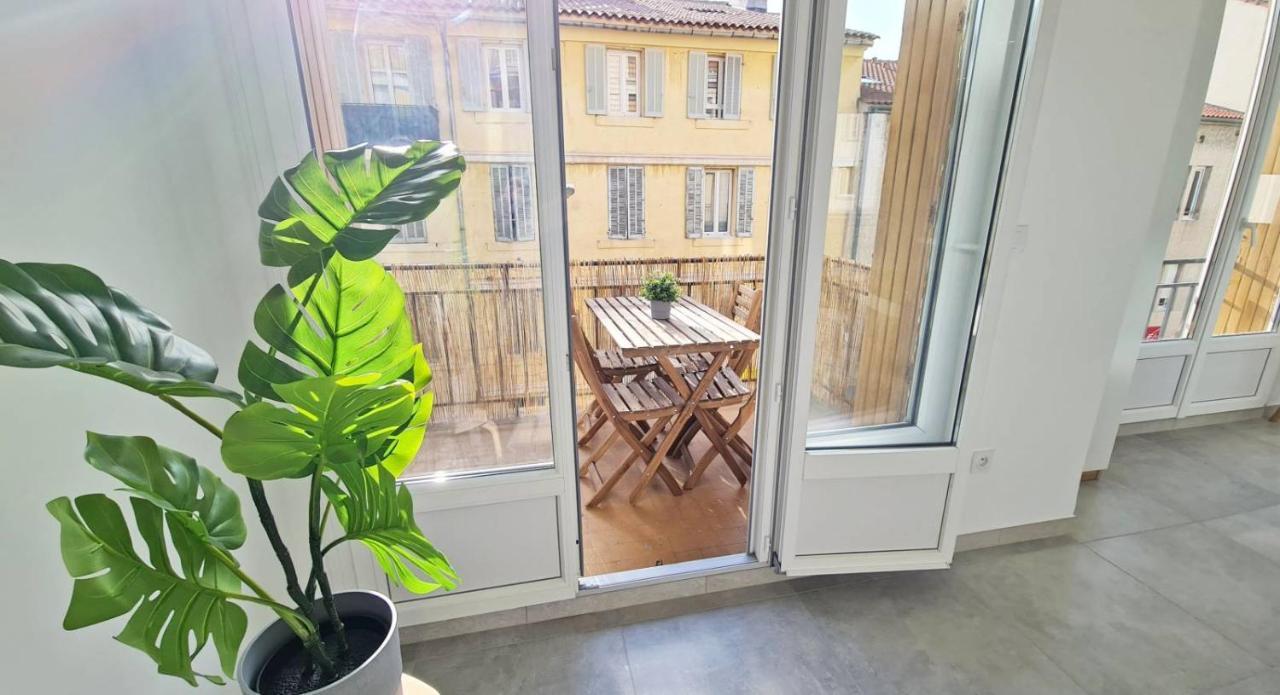 Maxbnb - T2 Balcon 50M2 - Climatise - Ouest - Toulon Exterior photo